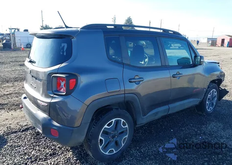 2016 Jeep Renegade Trailhawk from USA, damaged, VIN ZACCJBCT5GPC88484